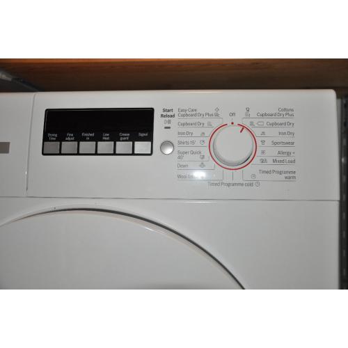 Bosch Classixx 7 WTA74200GB Vented Tumble Dryer - White - only 4 months old