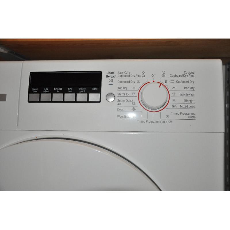 Bosch Classixx 7 WTA74200GB Vented Tumble Dryer - White - only 4 months old