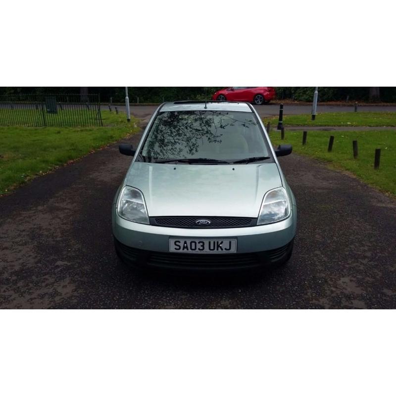Ford Fiesta Finesse 1242cc 03 Plate 88000 Miles **MOT AUGUST 2017**