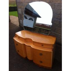 Absolutely stunning 1960s dressing table and mirror