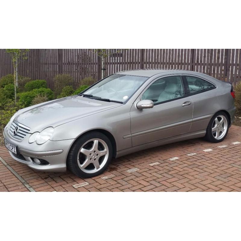 Mercedes C320 SE Coupé Silver Manual