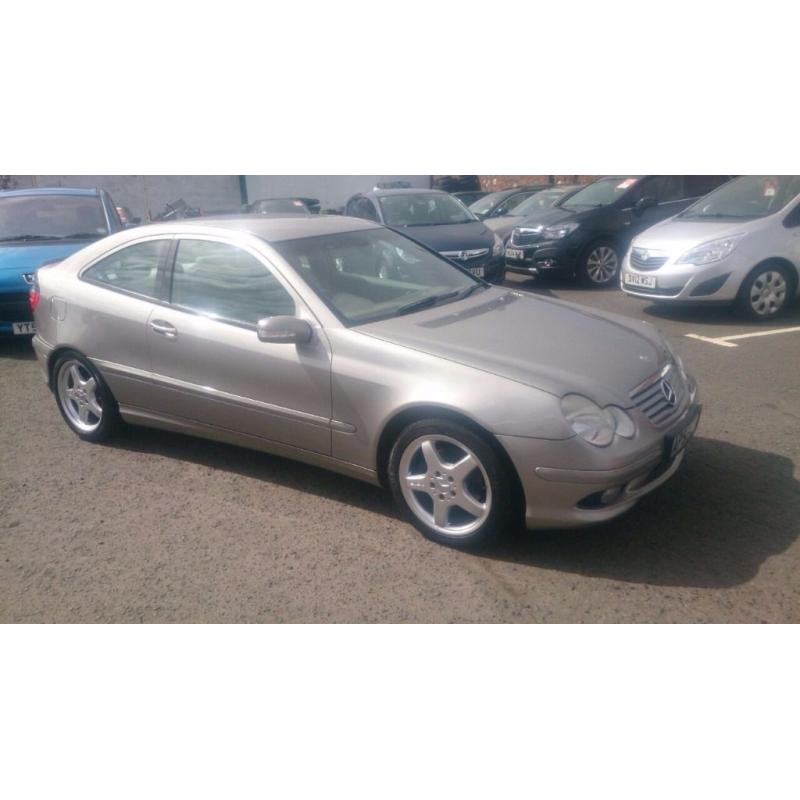 Mercedes C320 SE Coupé Silver Manual