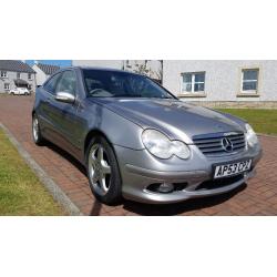 Mercedes C320 SE Coupé Silver Manual