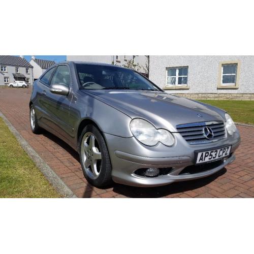 Mercedes C320 SE Coupé Silver Manual