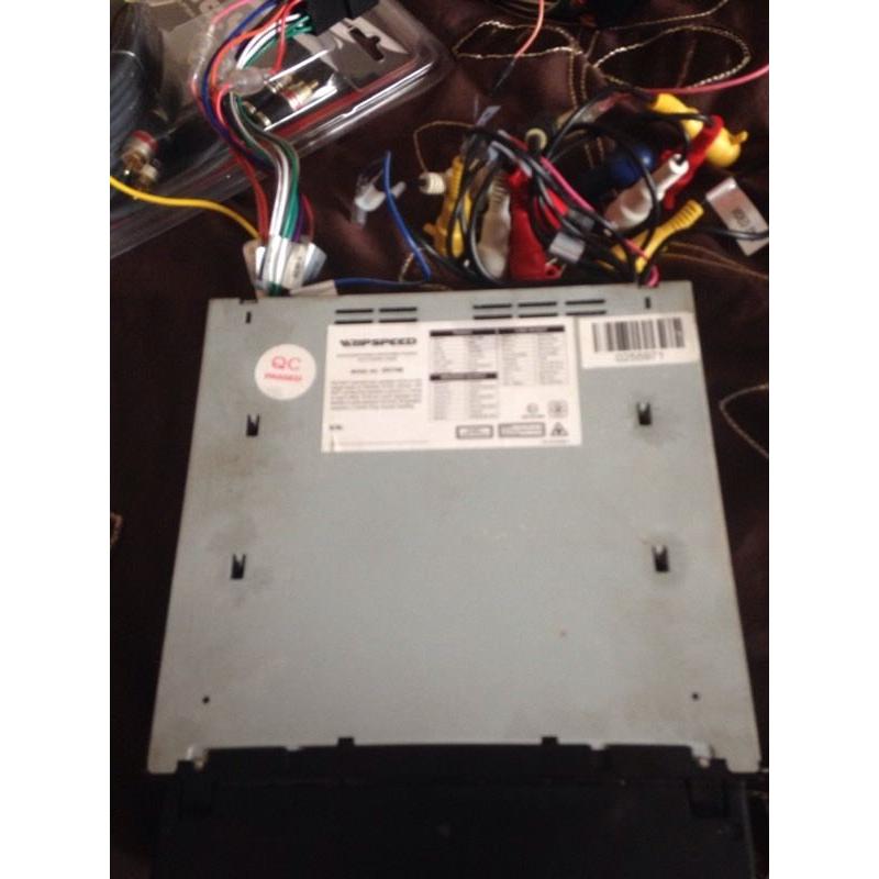 Incar DVD player with remote control