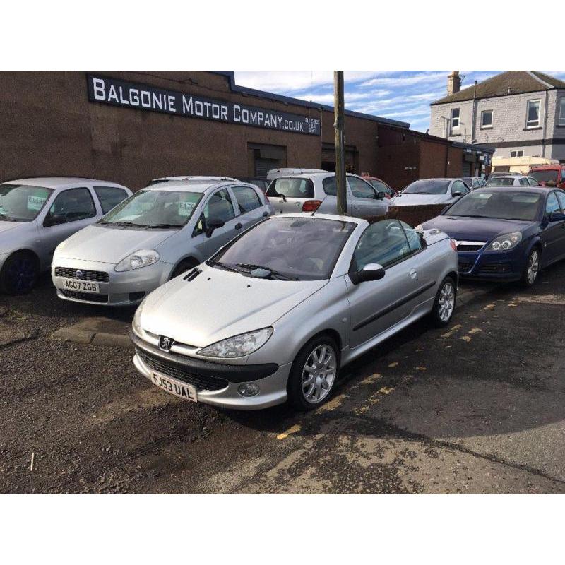 2003 Peugeot 206 CC 2.0 16v SE 2dr