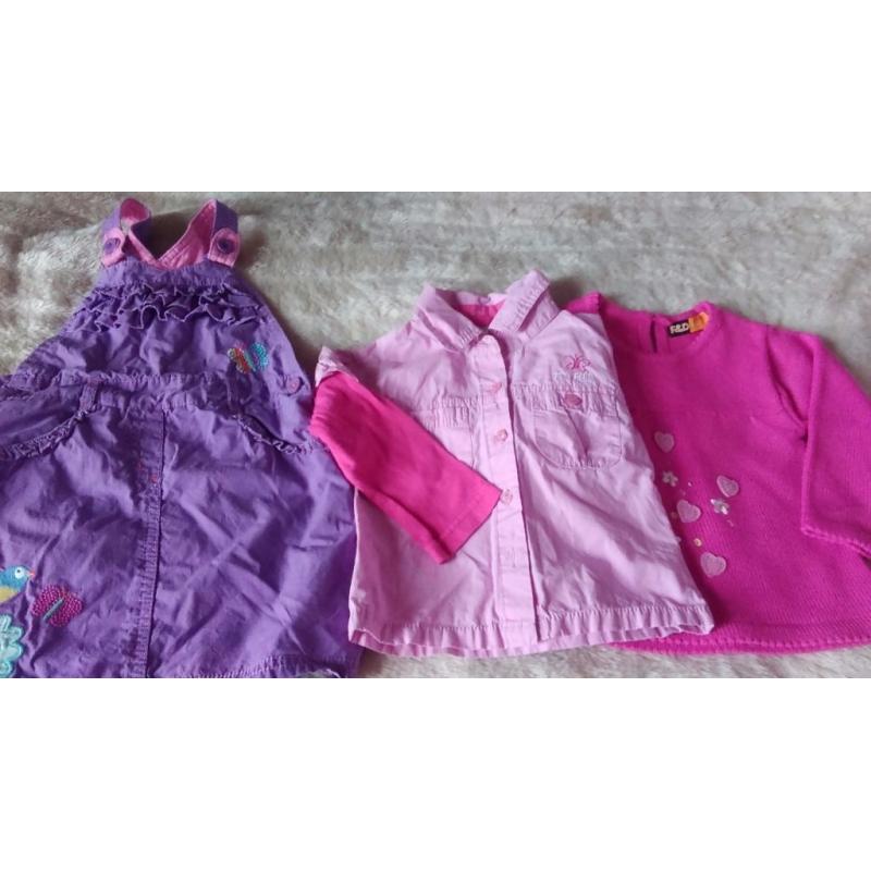 Girls bundle 12-18 months-22 items.