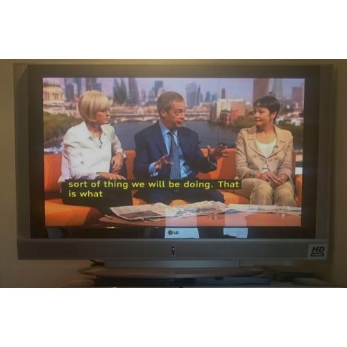 LG 42 inch Plasma TV - Perfect working order