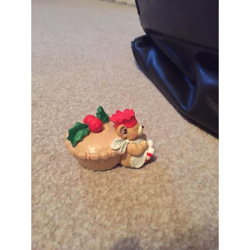 Paws for thought mince pie Christmas decoration
