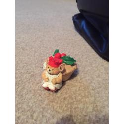 Paws for thought mince pie Christmas decoration