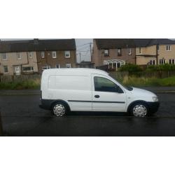 08 / reg vauxhall combo 1.7 cdti van years mot similar to partner berlingo caddy connect