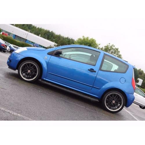 2004 Citroen C2 GT 1.6 i 16v GT Hatchback 3dr Petrol Metallic Blue RARE