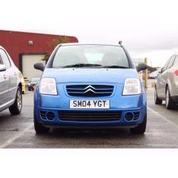 2004 Citroen C2 GT 1.6 i 16v GT Hatchback 3dr Petrol Metallic Blue RARE