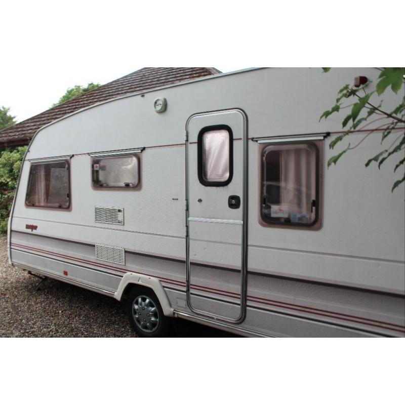 1991 Sprite Major 5 berth Caravan with Awning Good Condition