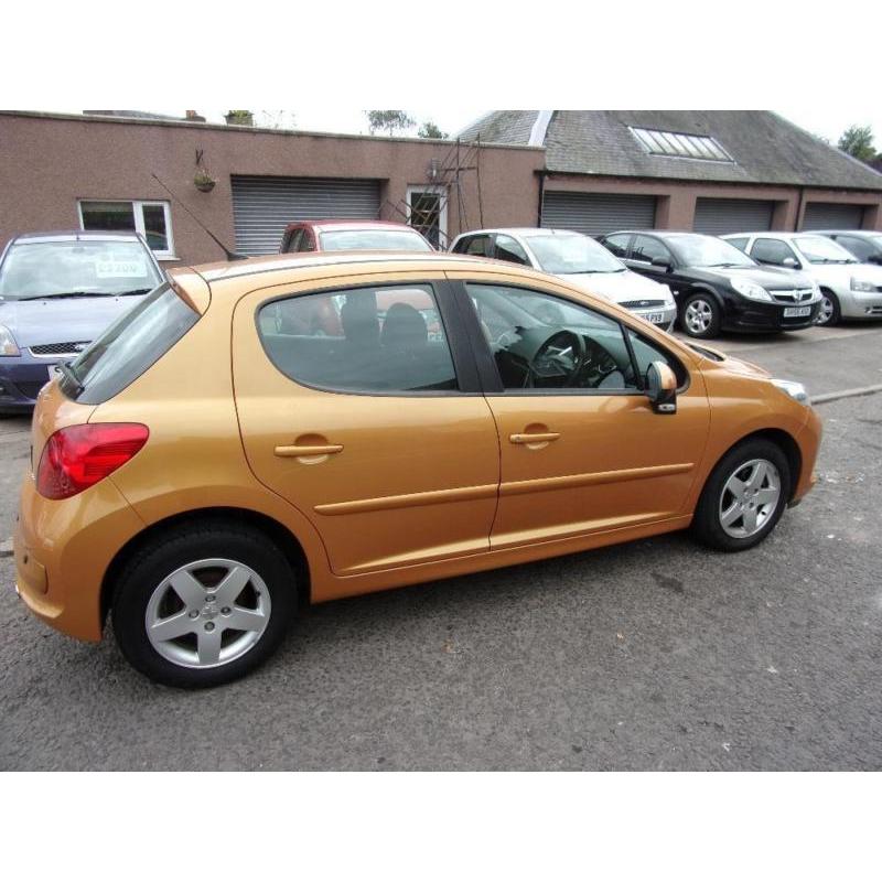 PEUGEOT 207 1.4 sport 2007 Petrol Manual in Orange