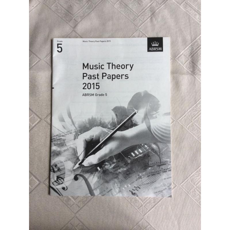 Grade 5 Music Theory ABRSM 2015 Past Paper