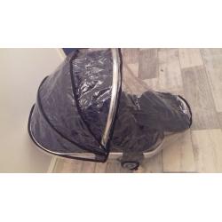 Icandy peach 2 blossom bottom seat and adaptors to change into double buggy