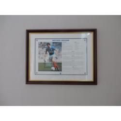 Davie Cooper - Rangers Legends framed picture. Limited edition