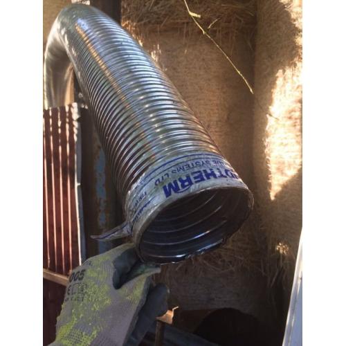 Flexible flue liner