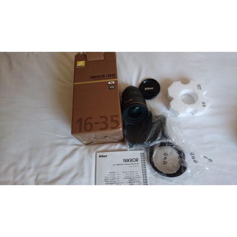 Nikon 16-35 AF-S VR f/4G ED