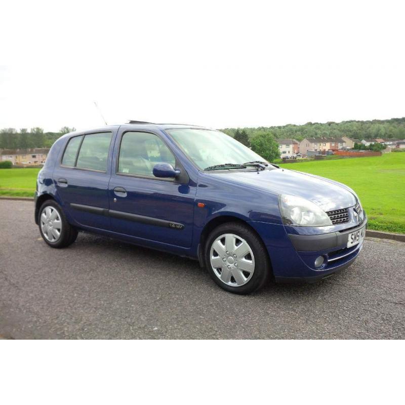 Renault Clio Automatic 69000 miles 1 owner New MOT First to see - will buy