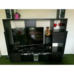 Ikea Expedit TV storage unit.