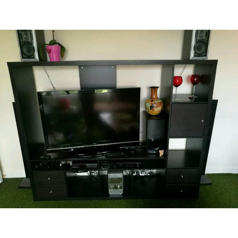 Ikea Expedit TV storage unit.