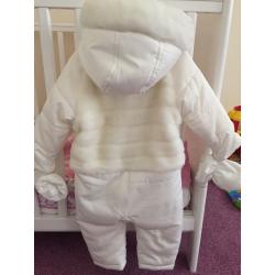 Ted baker snowsuit age 9-12 months