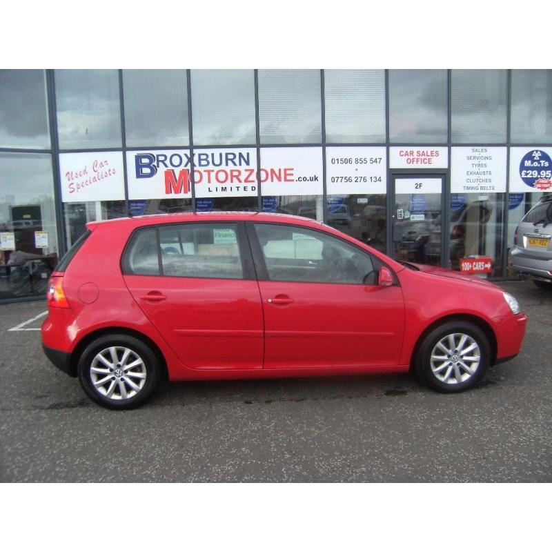 2006 56 VOLKSWAGEN GOLF 1.6 MATCH FSI 5d 114 BHP **** GUARANTEED FINANCE ****