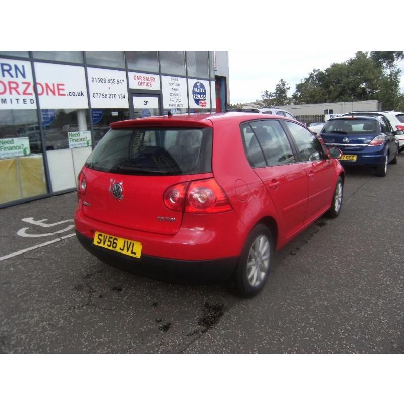 2006 56 VOLKSWAGEN GOLF 1.6 MATCH FSI 5d 114 BHP **** GUARANTEED FINANCE ****