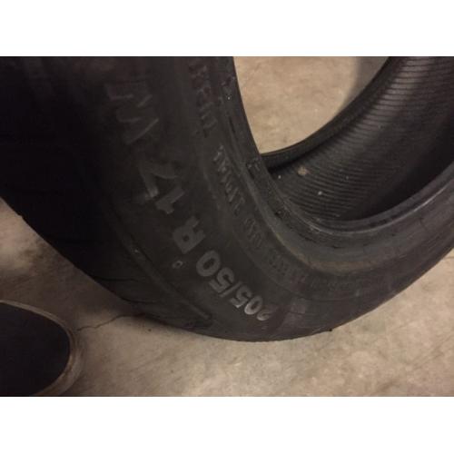 205 50 17 w tyre 7mm continental