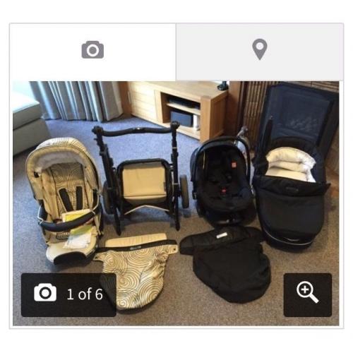 Bebecar Ip Op Evolution Pram / Travel System