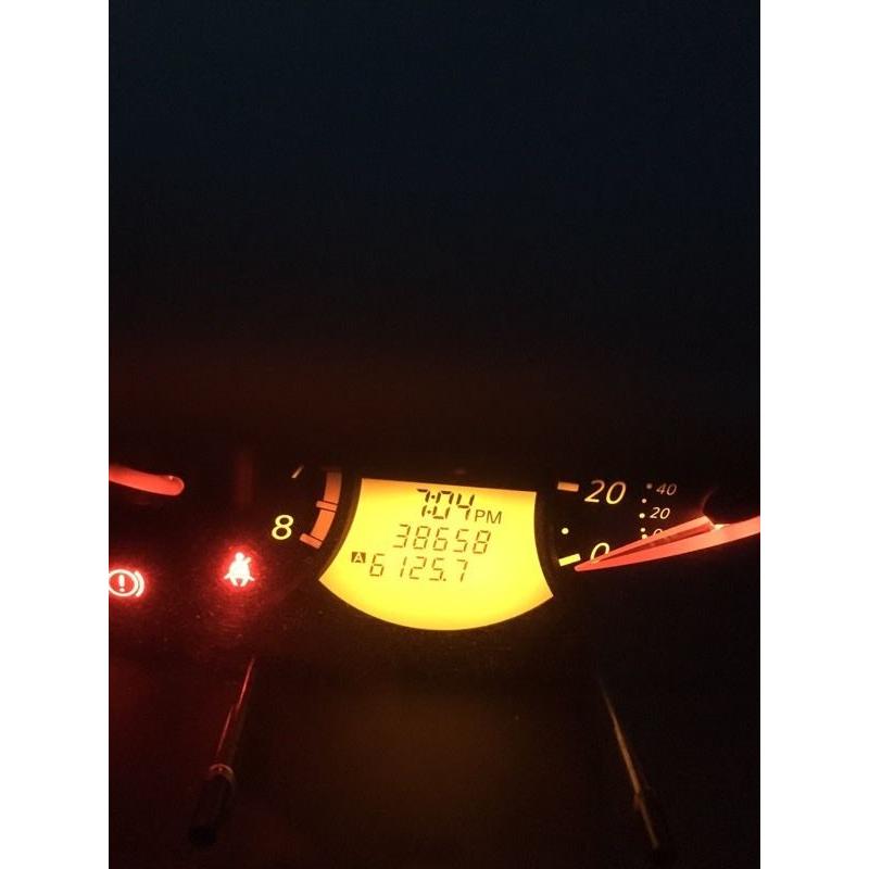 Red Nissan Micra Visia 1.2 Petrol