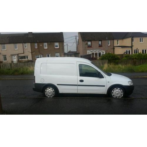 08 / reg vauxhall combo 1.7 cdti van years mot similar to partner berlingo caddy connect
