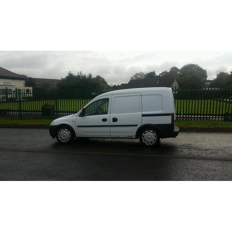 08 / reg vauxhall combo 1.7 cdti van years mot similar to partner berlingo caddy connect