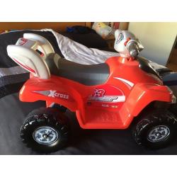 Rechargeable Boys Bike x 2