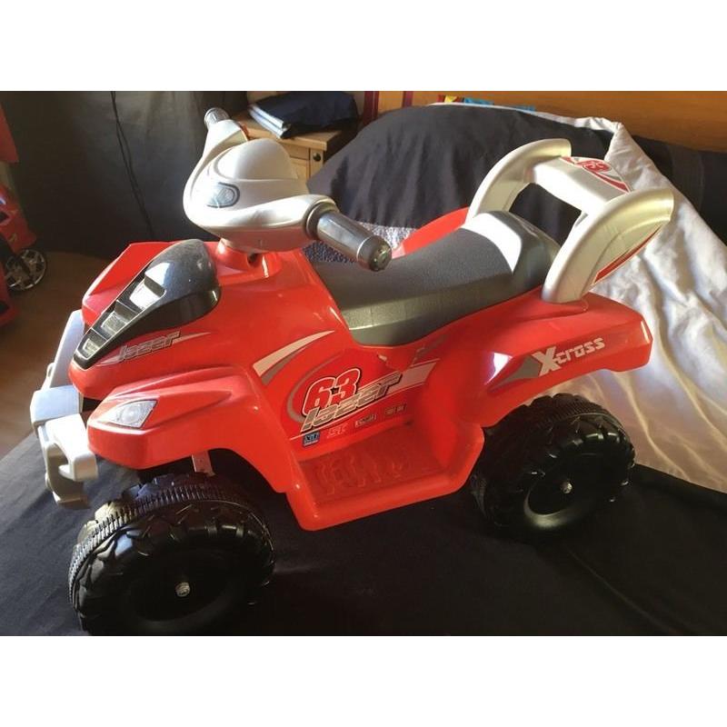 Rechargeable Boys Bike x 2