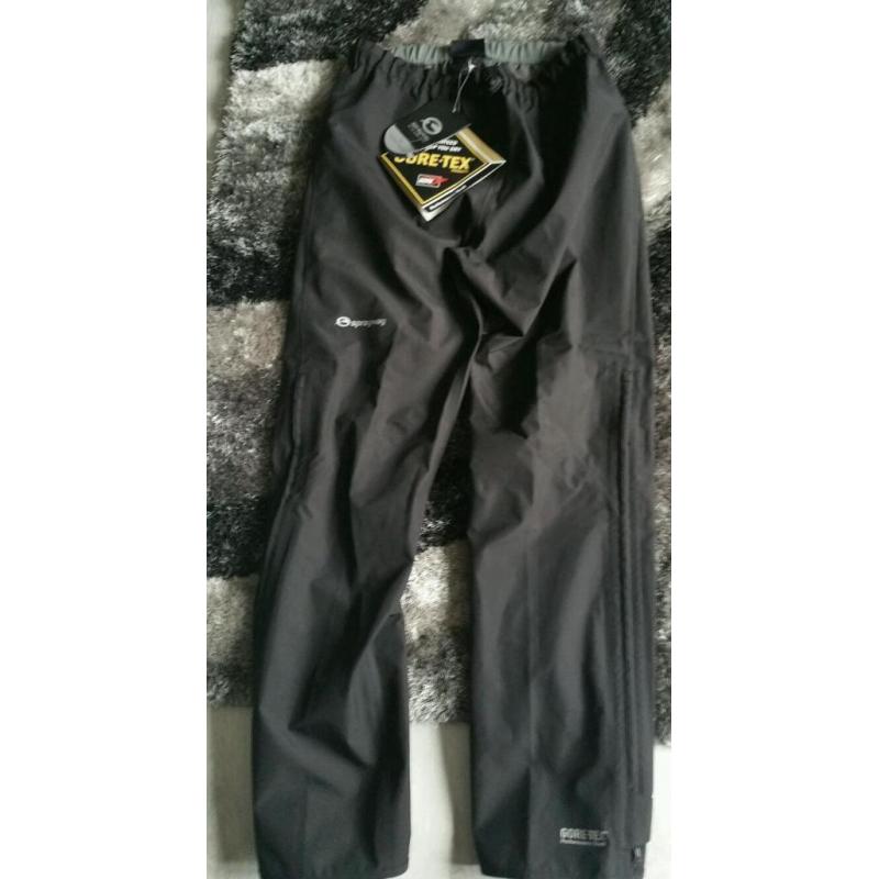 Sprayway goretex trousers brand new
