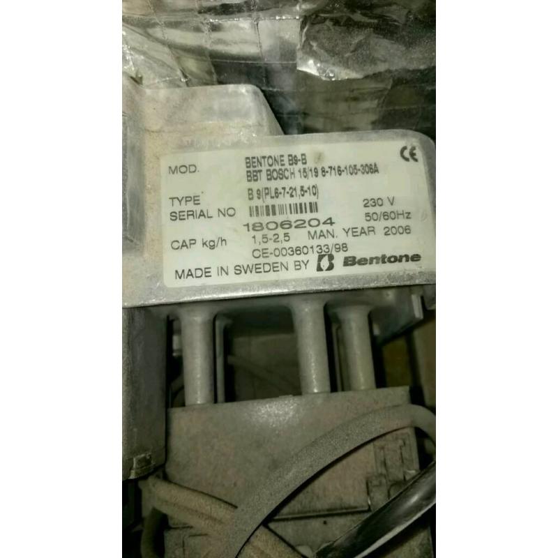 Worcester Bosch 50/70 oil boiler