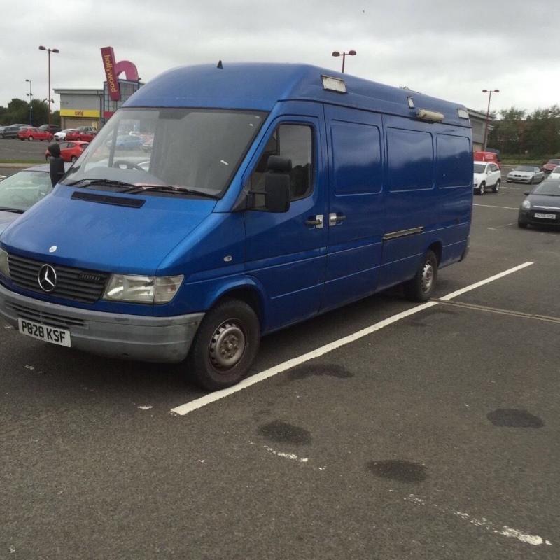 Mercedes sprinter campervan race van