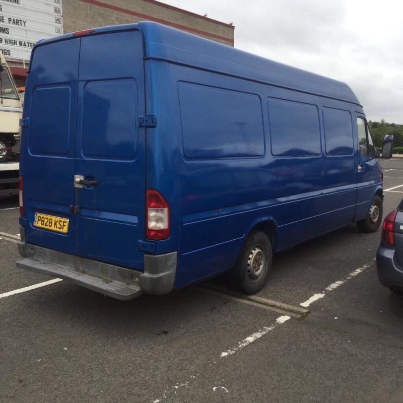 Mercedes sprinter campervan race van