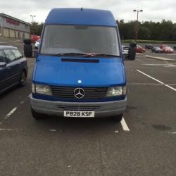 Mercedes sprinter campervan race van