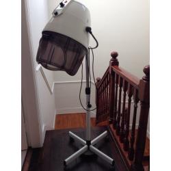 Free standing professional hair dryer