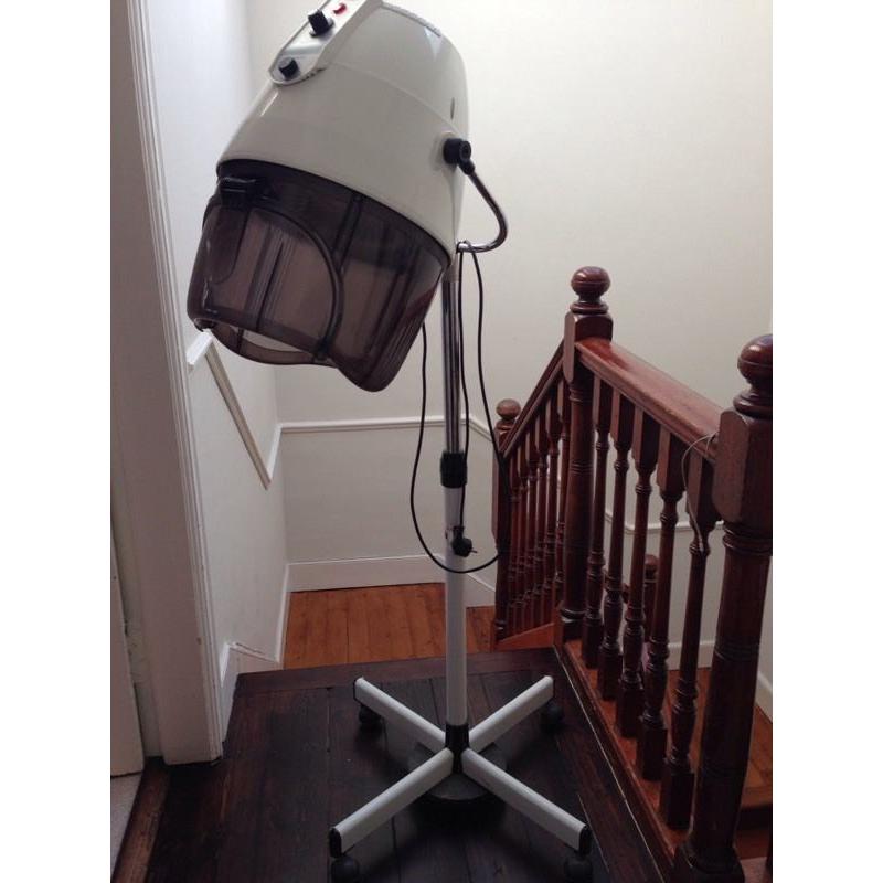Free standing professional hair dryer