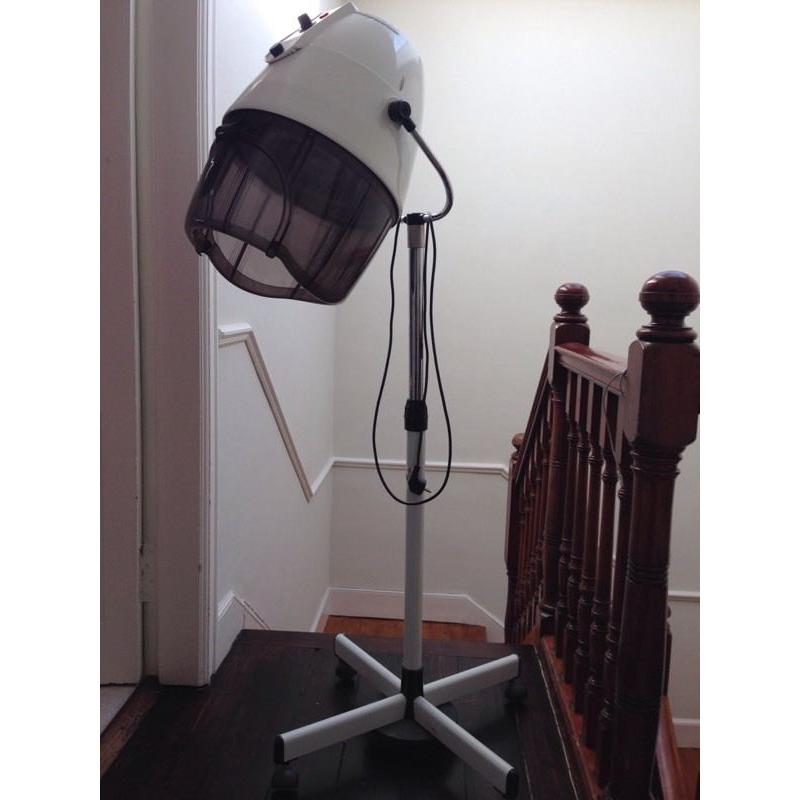 Free standing professional hair dryer