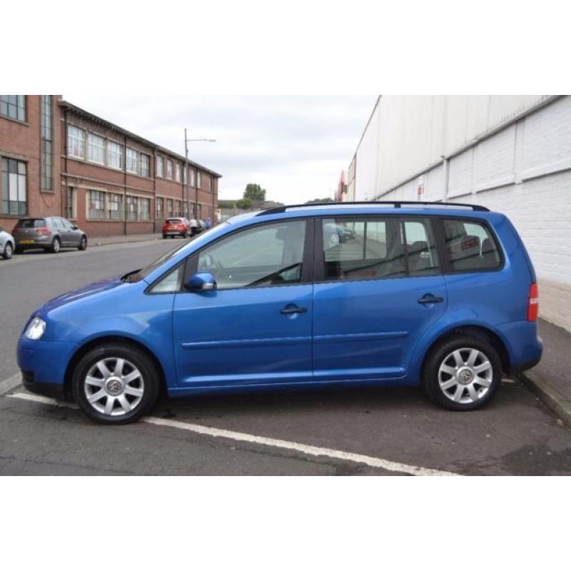 VOLKSWAGEN TOURAN DIESEL 2005 7 SEATER FULL YEAR MOT EXCELLENT CONDITION