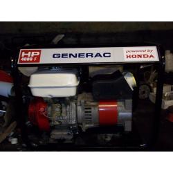 HP4000F GENUINE HONDA GENERATOR 3.6KW CONSTANT OUTPUT WITH LOW OIL SHUT OFF,EXCELLENT WORKING ORDER,