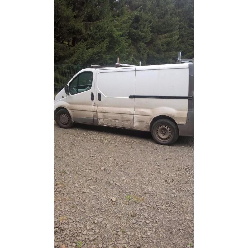 Vauxhall Vivaro Van2007 for Spares or Repair
