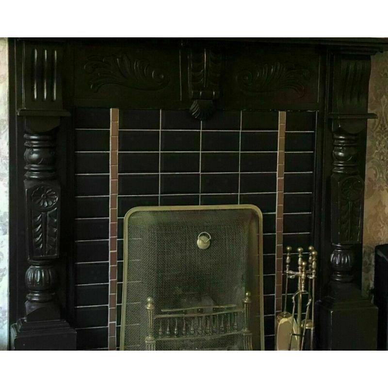Victorian Original fireplace surround