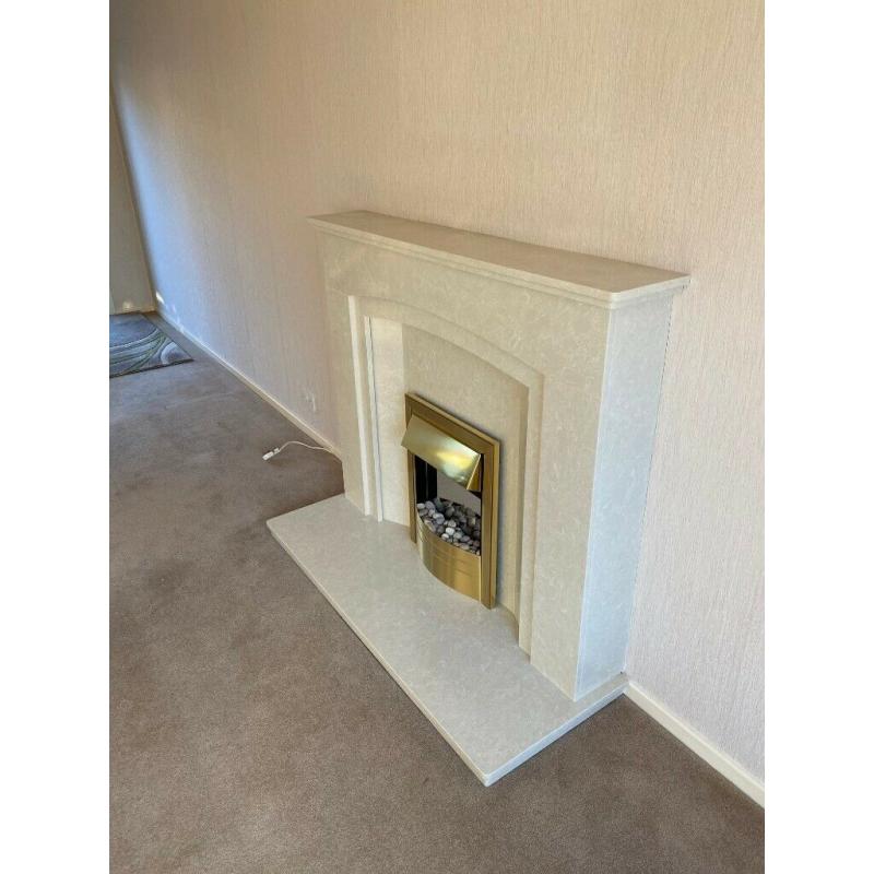 Marble Fireplace